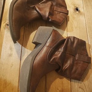 American Eagle Cowboy Booties